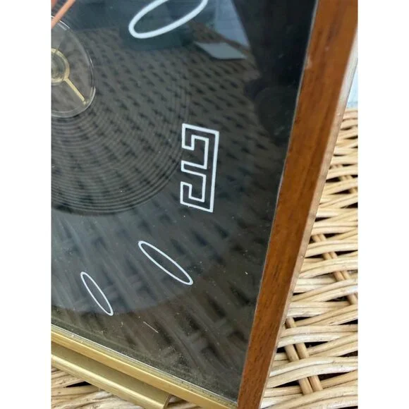 Vintage 60's MCM Stancraft High Time Ceiling Projecting Illuminating Alarm Clock - Picture 3 of 16